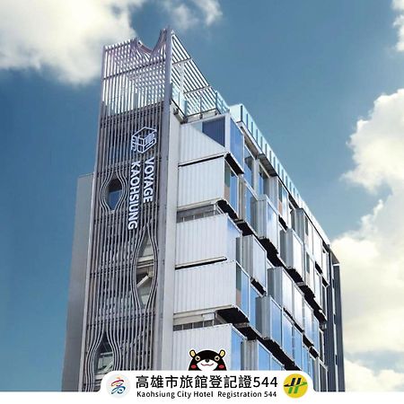 Hotel Voyage Kaohsiung By Cosmos Oasis Exterior foto